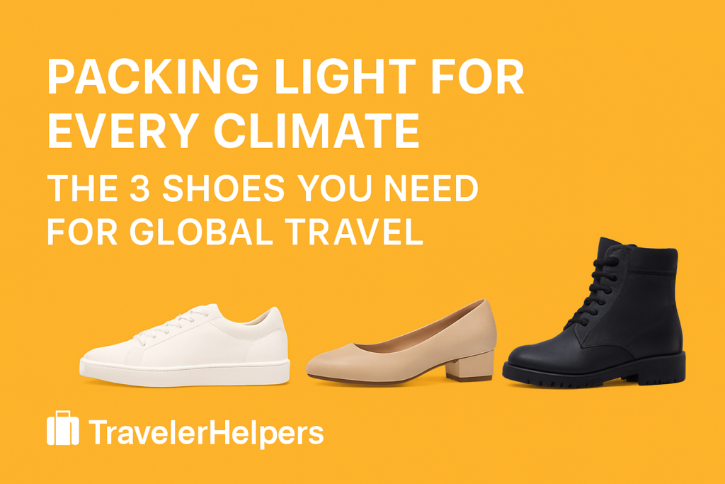 Packing Light for Every Climate: The 3 Shoes You Need for Global Travel Packing Light for Every Climate: The 3 Shoes You Need for Global Travel