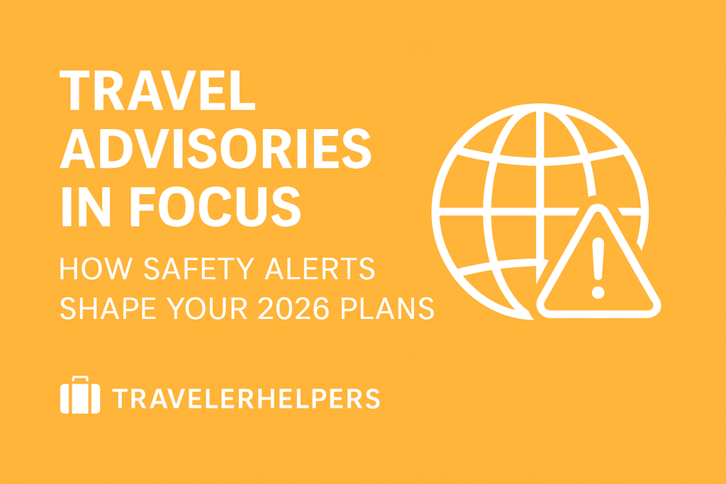 Travel Advisories in Focus: How Safety Alerts Shape Your 2026 Plans