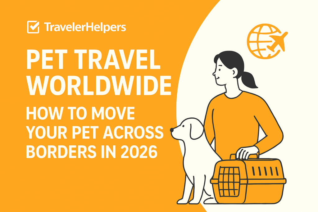 Pet Travel Worldwide: How to Move Your Pet Across Borders in 2026 Pet Travel Worldwide: How to Move Your Pet Across Borders in 2026