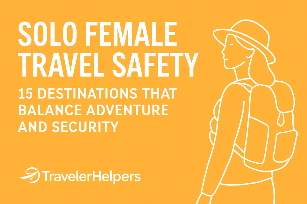 Solo Female Travel Safety: 15 Destinations That Balance Adventure and Security Solo Female Travel Safety: 15 Destinations That Balance Adventure and Security